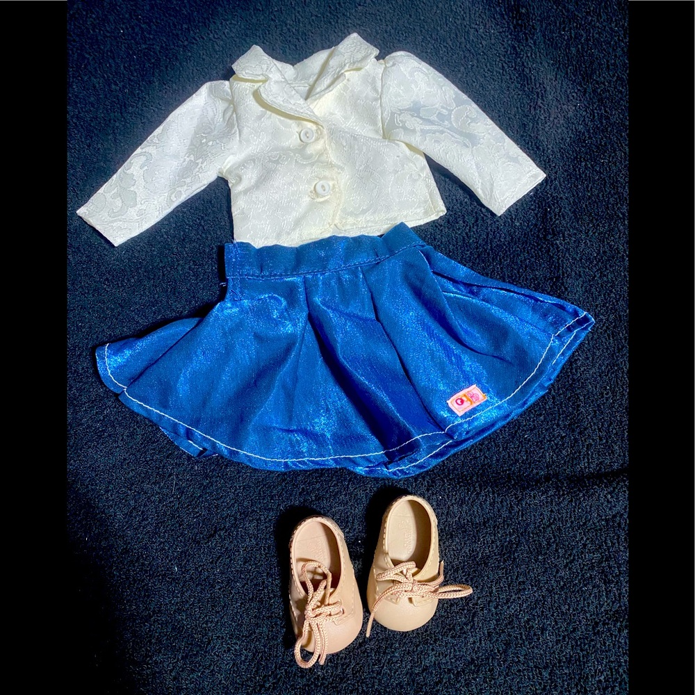 Our Generation Skirt Outfit